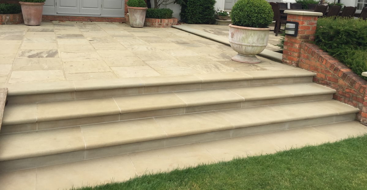 York Stone Paving Steps & Risers Yorkstone Supplies